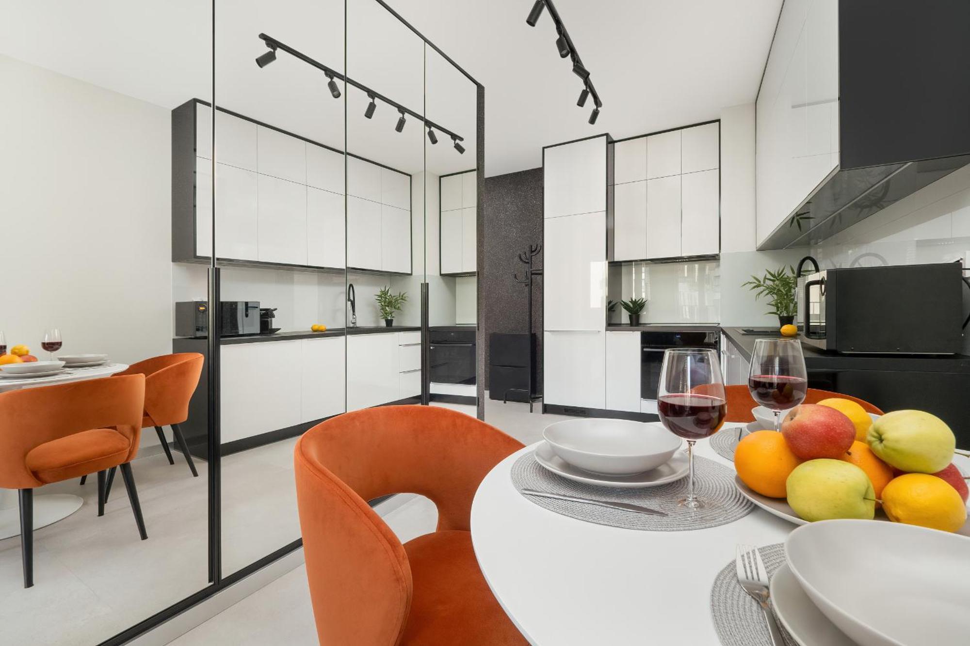 Luksusowe Studio W Lodzi Z Biurkiem, Balkonem I Klimatyzatorem By Renters Prestige Εξωτερικό φωτογραφία