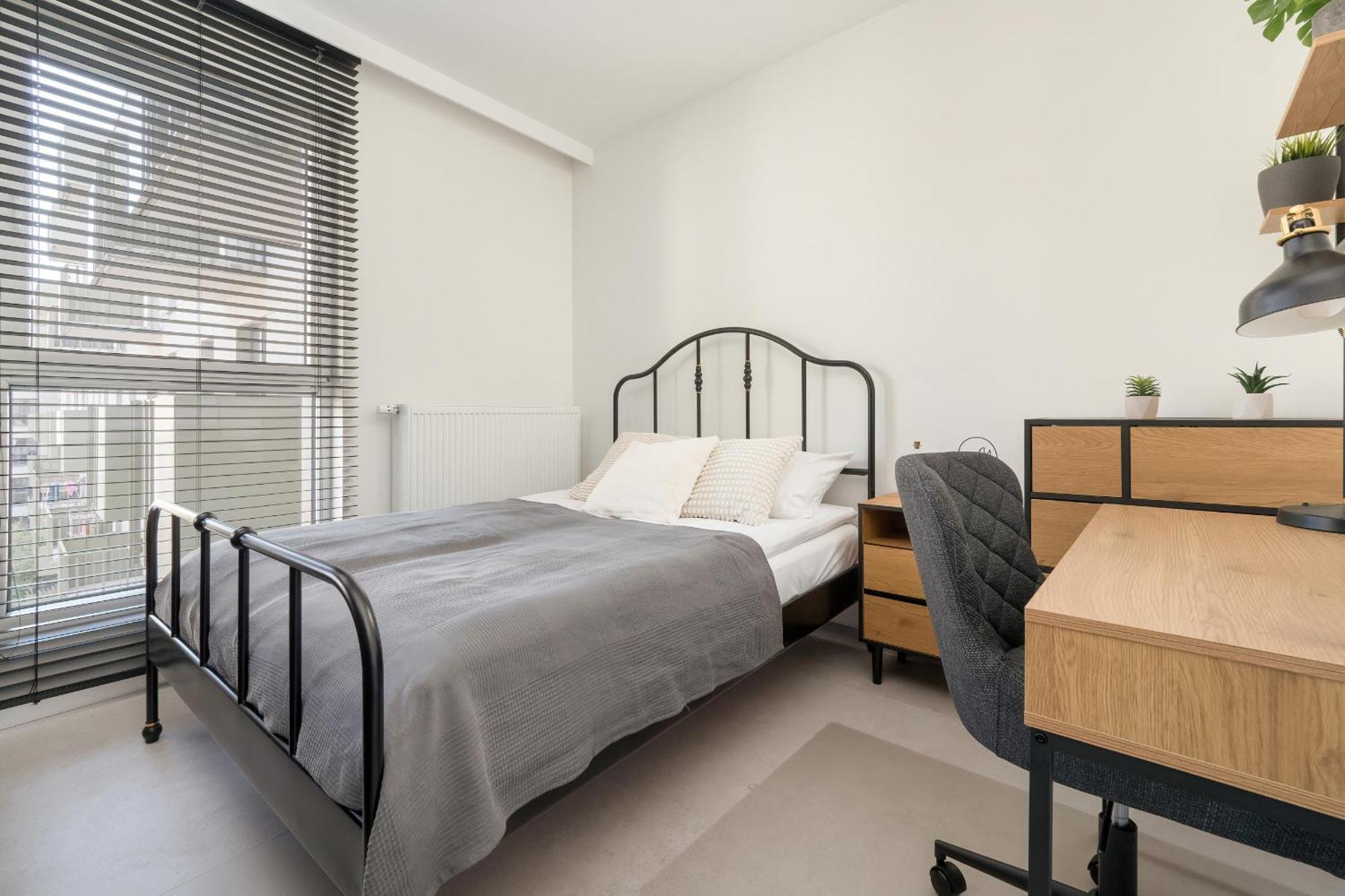 Luksusowe Studio W Lodzi Z Biurkiem, Balkonem I Klimatyzatorem By Renters Prestige Εξωτερικό φωτογραφία